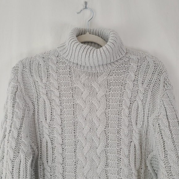 ASOS Cable Knit Turtleneck Sweater - Picture 5 of 12